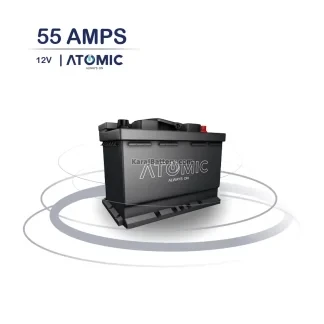 باتری اتمیک- 55 آمپر- قالب L2