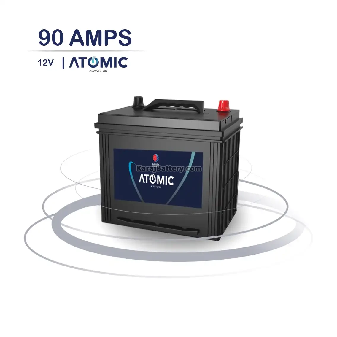 باتری اتمیک- 90 آمپر- قالب D31