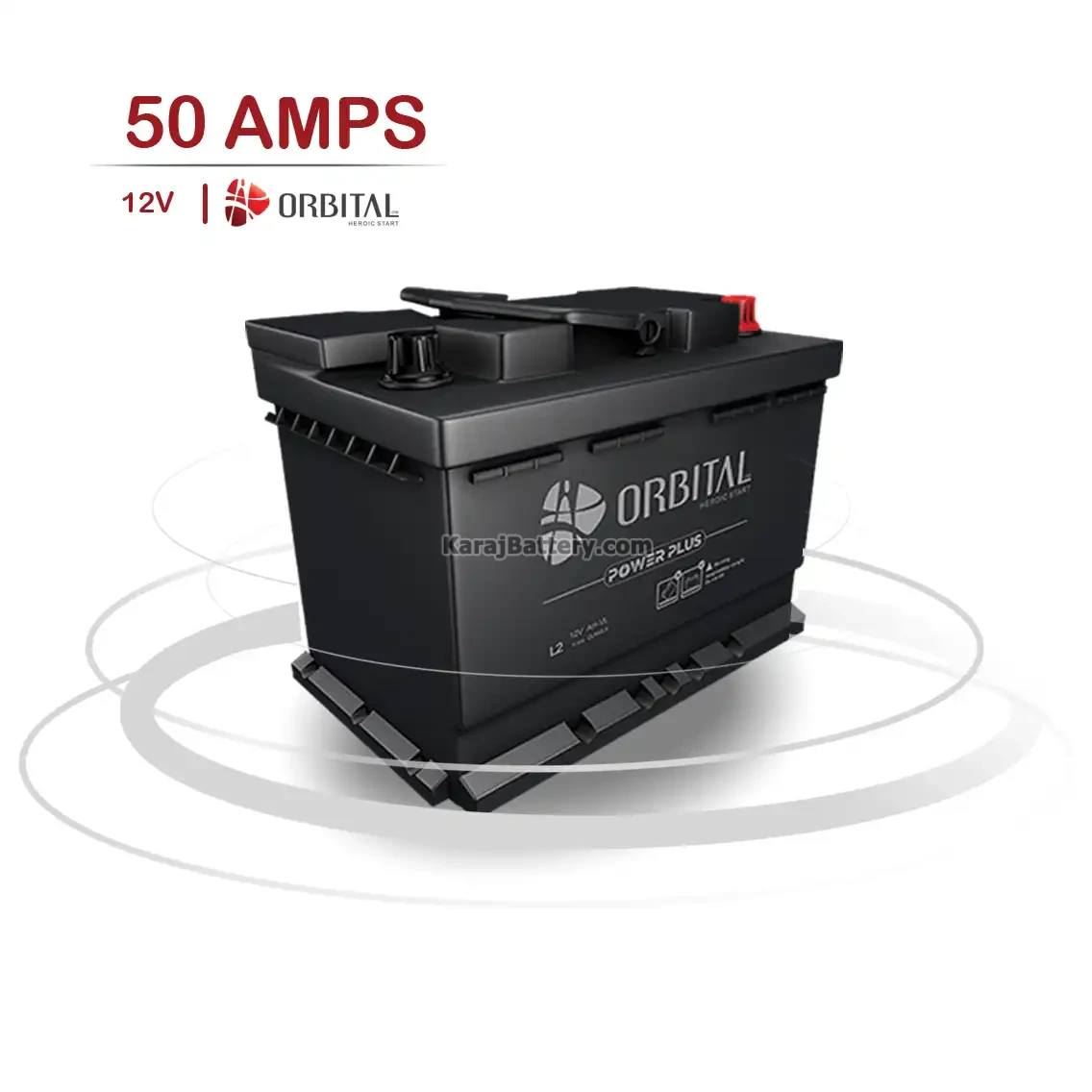 باتری اوربیتال- 50 آمپر- قالب L2