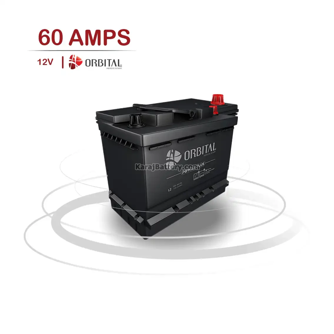 باتری اوربیتال- 60 آمپر- قالب L2