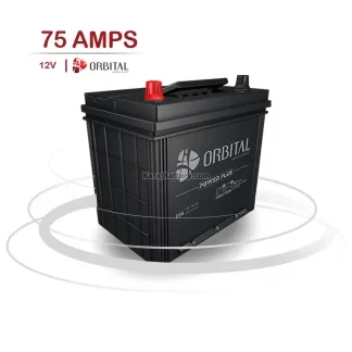باتری اوربیتال- 75 آمپر- قالب D26- قطب راست