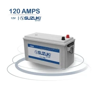 باتری سوزوکی- 120 آمپر- قالب TRUCK