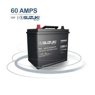 باتری سوزوکی- 60 آمپر- قالب D23 - قطب راست