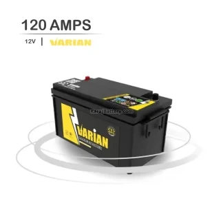 باتری واریان- 120 آمپر- قالب TRUCK