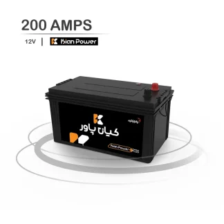 باتری کیان پاور- 200 آمپر- قالب TRUCK
