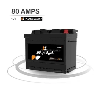 باتری کیان پاور- 80 آمپر- قالب L4