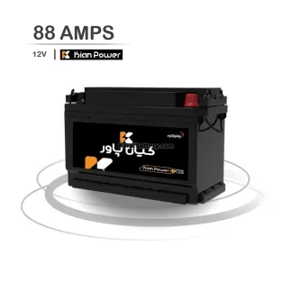 باتری کیان پاور- 88 آمپر- قالب L5