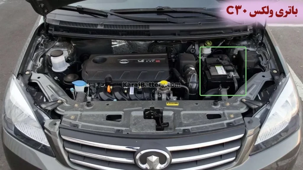 محل باتری ولکس C30