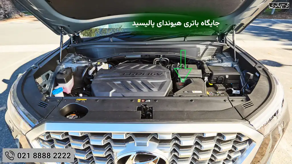 جایگاه باتری هیوندای پالیسید