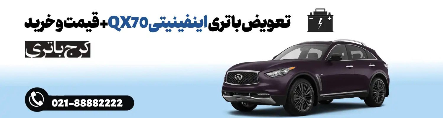 فروشگاه اینترنتی کرج باتری- باتری اینفینیتی QX70
