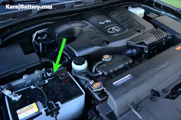 محل قرارگیری باتری اینفینیتی QX56 - کرج باتری