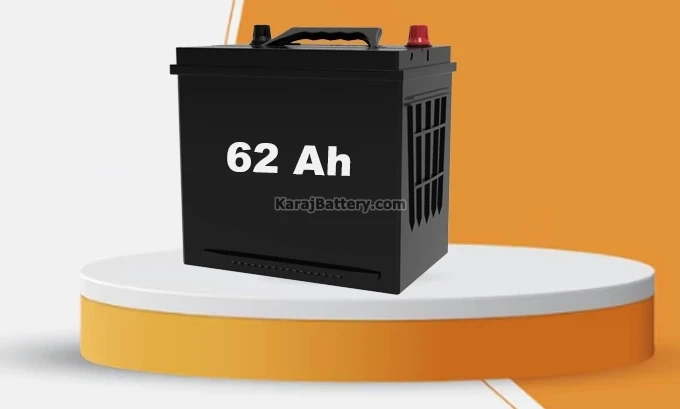 باتری 62 آمپر قالب D23